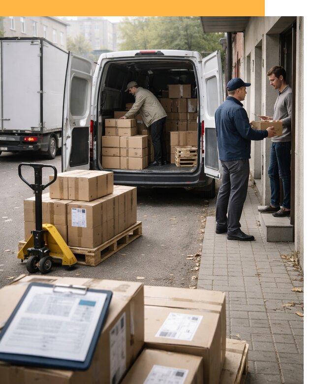 Доставка грузов от двери до двери с таможней от 46197 руб.