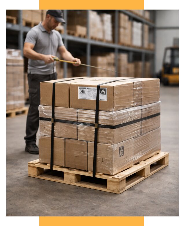 Упаковка и паллетирование грузов от 3593 р. | СетСервис-Гкв