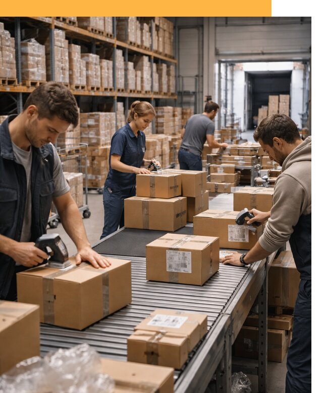 Доставка товаров для маркетплейсов от двери до склада от 7700