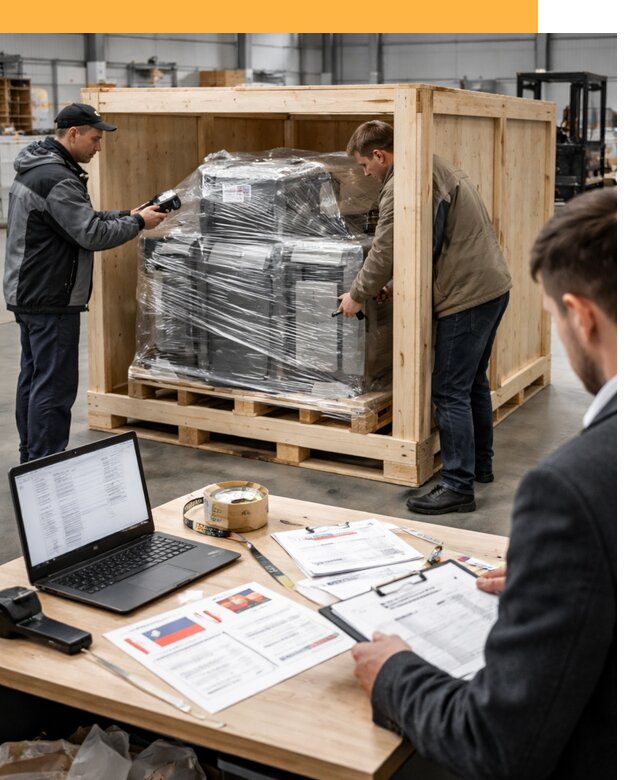 Доставка промышленного оборудования из США от 66729 руб