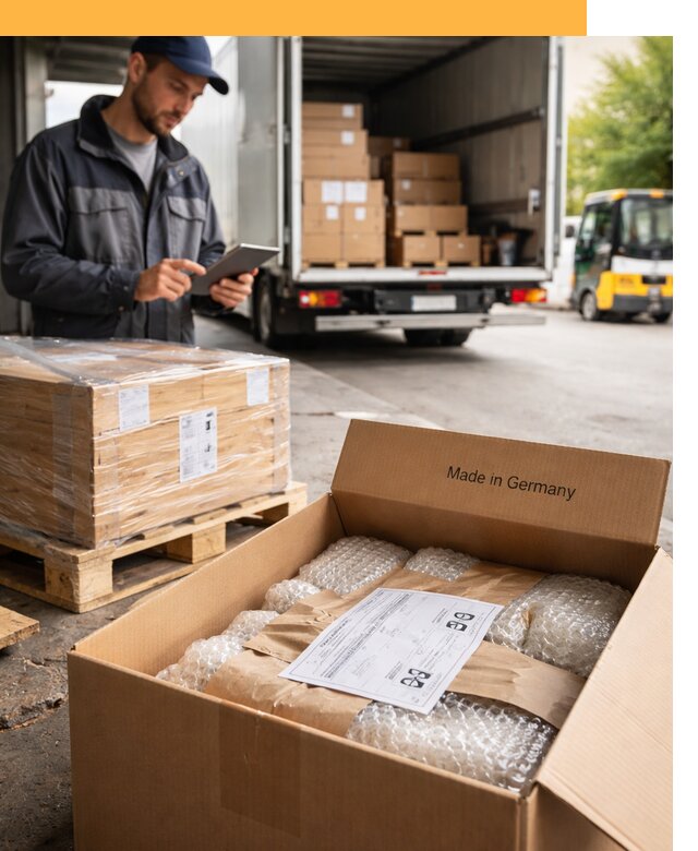 Доставка грузов из Германии от 46197 руб с таможенным оформлением