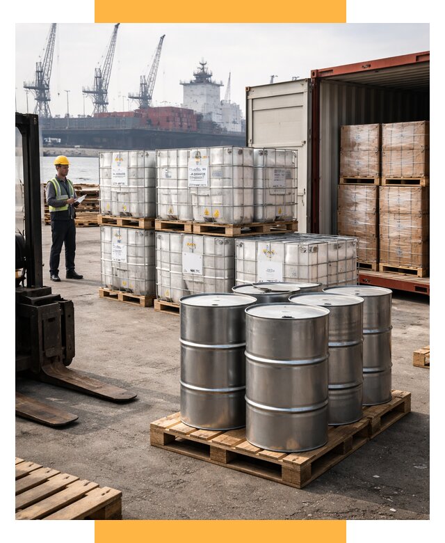 Доставка химического сырья из Индии от 256650 р. | СетСервис-Гкв