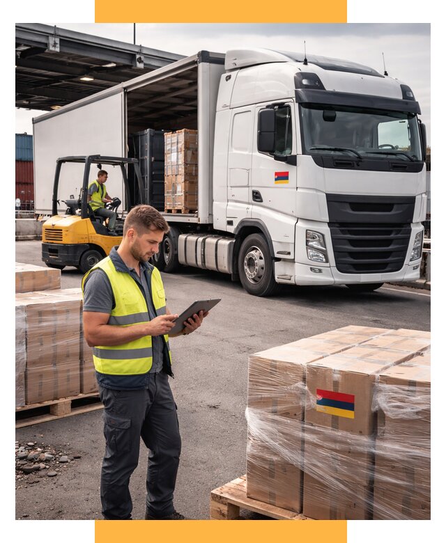 Автоперевозки из Армении от 97527 р. — услуги СетСервис-Гкв