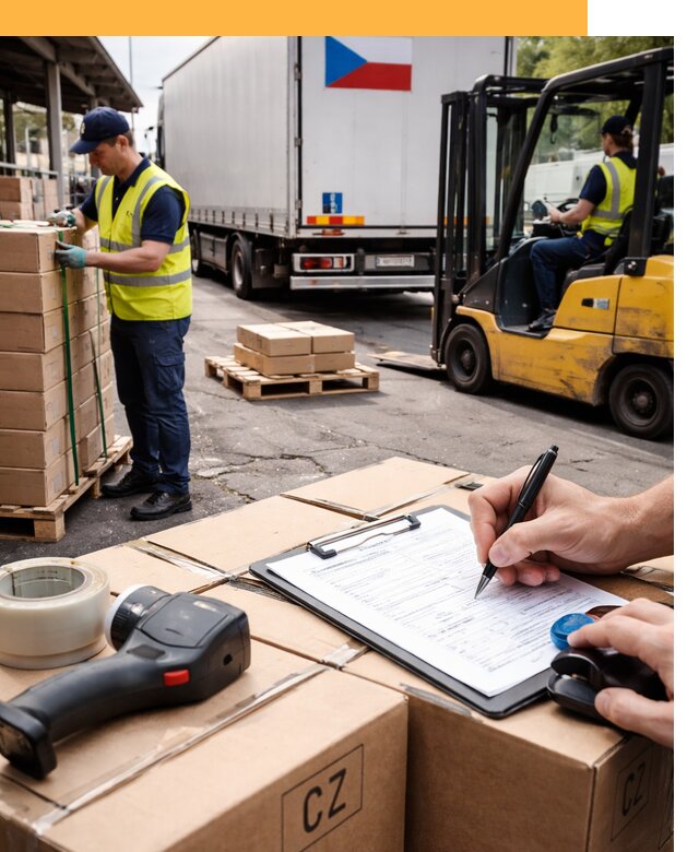 Доставка грузов в Чехию от 35931 руб, международные перевозки