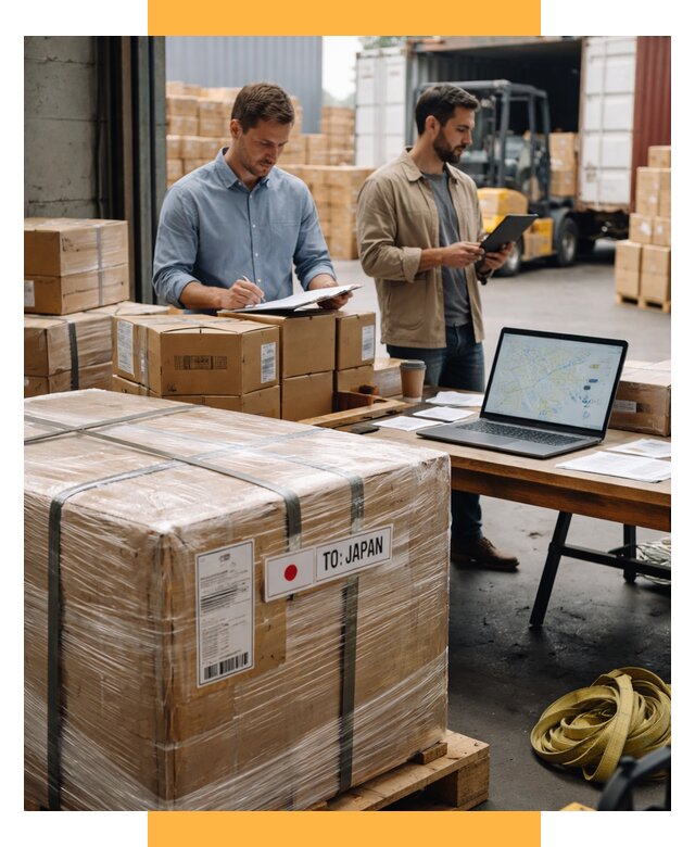 Доставка грузов в Японию от 25665 р., логистика СетСервис-Гкв