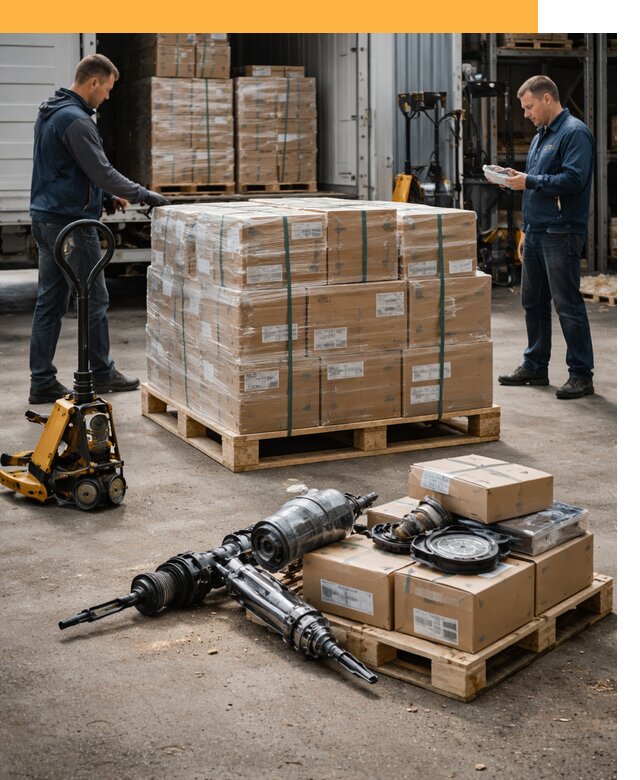 Международная перевозка автозапчастей по миру от 4620 руб