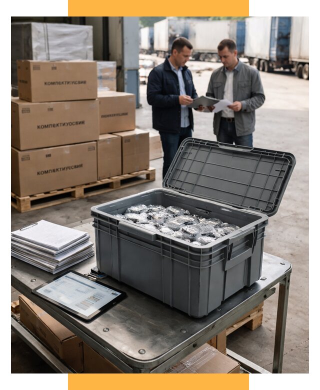 Перевозка комплектующих из Китая от 6673 р. | СетСервис-Гкв