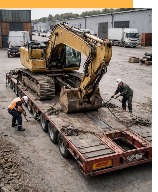 Перевозка спецтехники по России и миру от 46197 руб