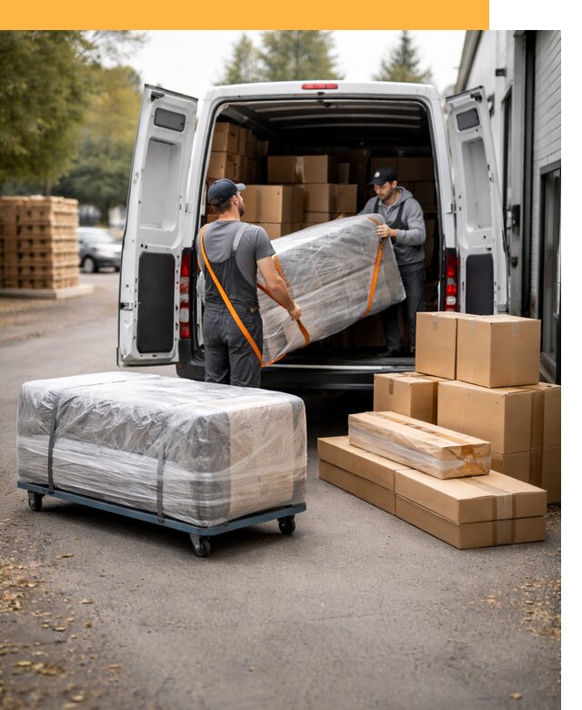 Перевозка мебели по России и за рубеж с таможней от 7700