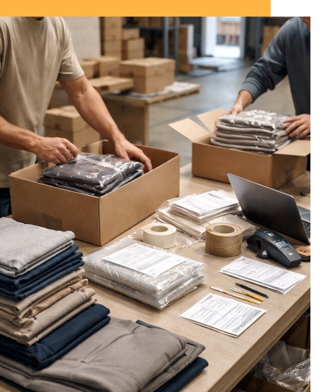 Перевозка одежды по миру от 7700 руб. с таможенным оформлением