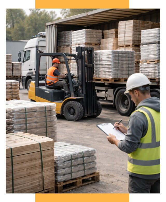 Перевозка строительных материалов от 5646 р. | СетСервис-Гкв