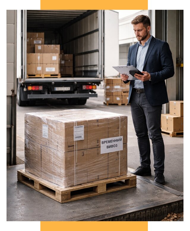 Временный вывоз товаров под ключ от 8213 р. | СетСервис-Гкв