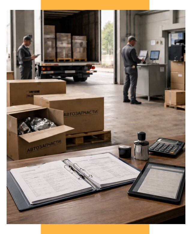 Таможенное оформление автозапчастей под ключ от 8726 р., СетСервис-Гкв