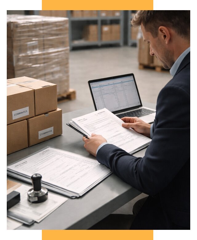 Таможенное оформление косметики под ключ от 7700 р. | СетСервис-Гкв