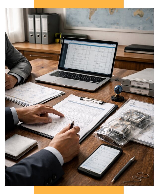 Проверка поставщика за рубежом от 8726 р. | СетСервис-Гкв аудит