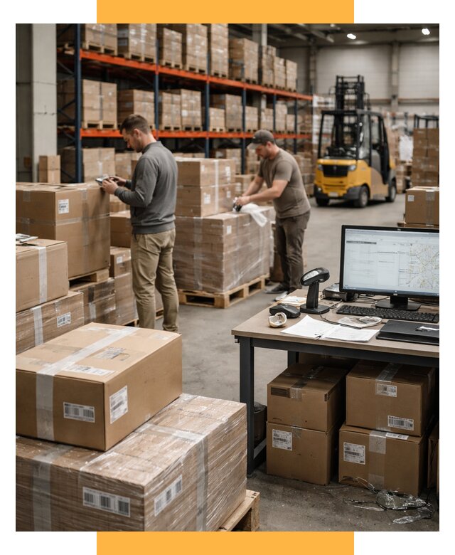 Склад консолидации в Европе от 6673 р., услуги СетСервис-Гкв