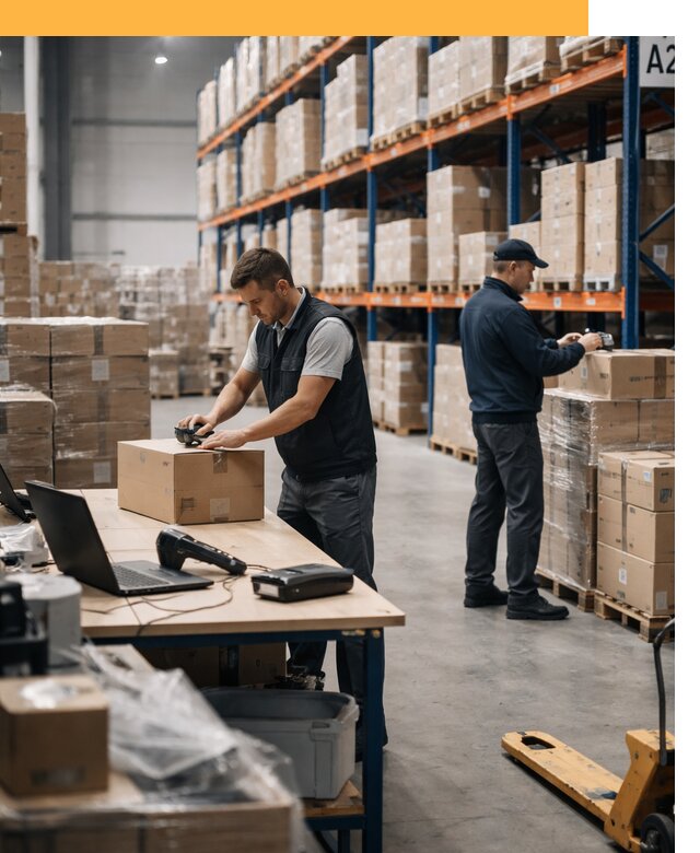 Склад консолидации в Европе: хранение, сортировка от 6673